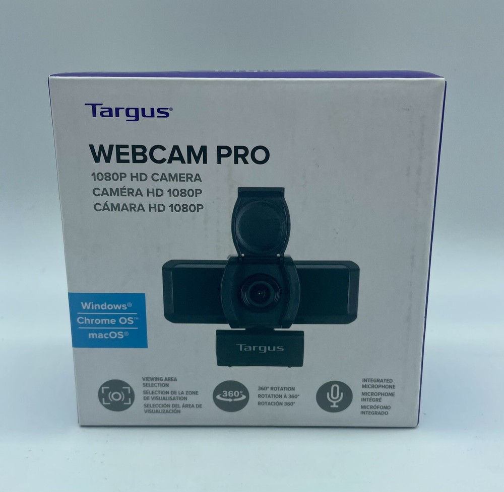 Targus HD Webcam Pro AVC041GL Black