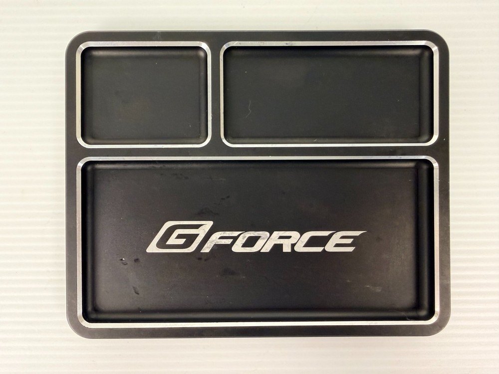 G-Force RC Model Parts Tray Black