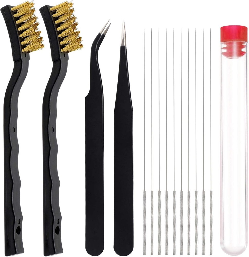 3D Printer Nozzle Cleaning Kit - 10 Precision Needles for Ultimate Maintenance