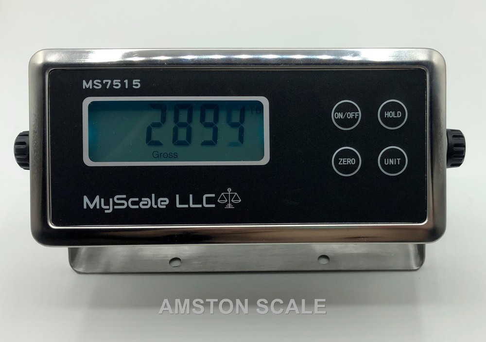 LCD SCALE CONTROLLER BRAIN SENSOR FORCE GUAGE COMPUTER TRANSDUCER PEAK HOLD