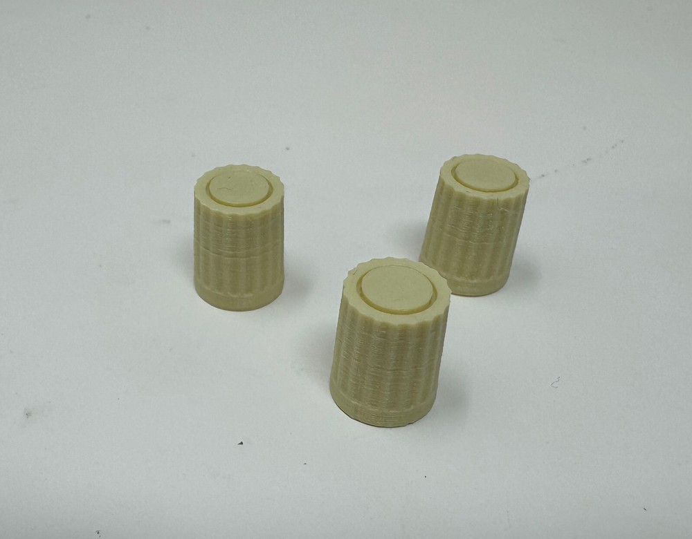3 PCS Tektronix 366-2041-03 Knobs With Pointer 2465B, 2467B, 2445B, 2465A, 2467