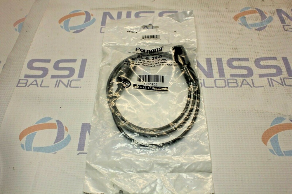 POMONA AL-B-36-0 ALLIGATOR CL PATCH CORD