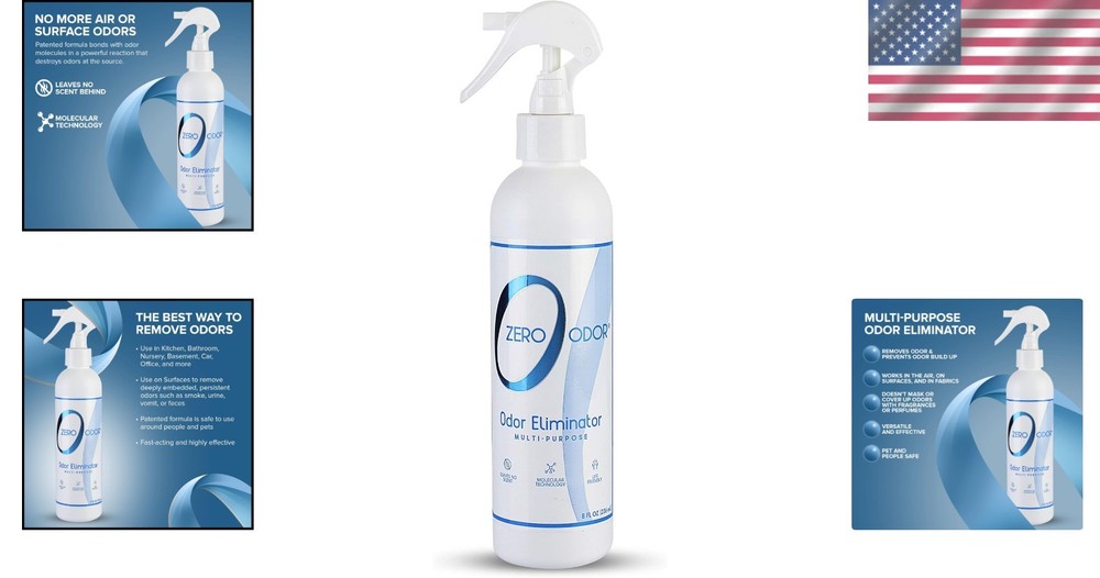 Multi-Purpose Odor Eliminator 8oz Unscented