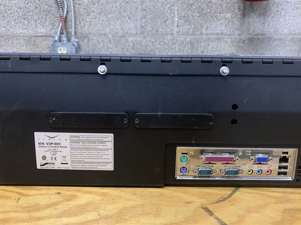 ROSS VISION 3 CONTROL PANEL V3P-001 HD PRODUCTION