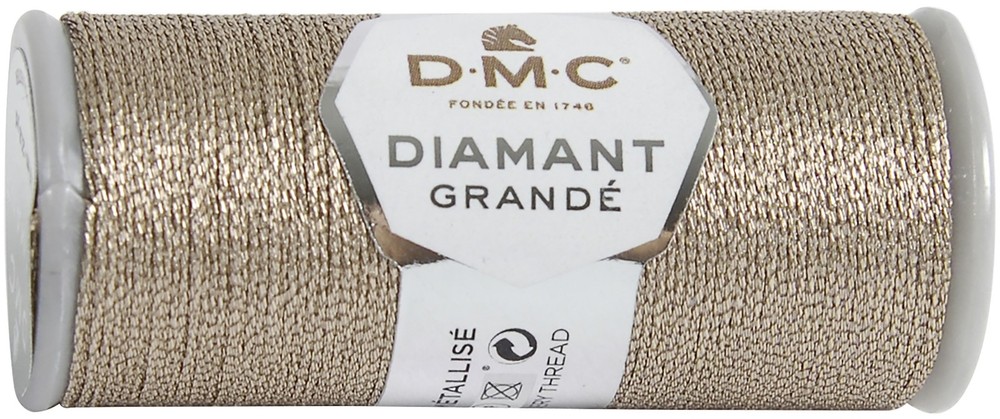 DMC Diamant Metallic Thread 38.2yd-Old Rose - 6 Pack