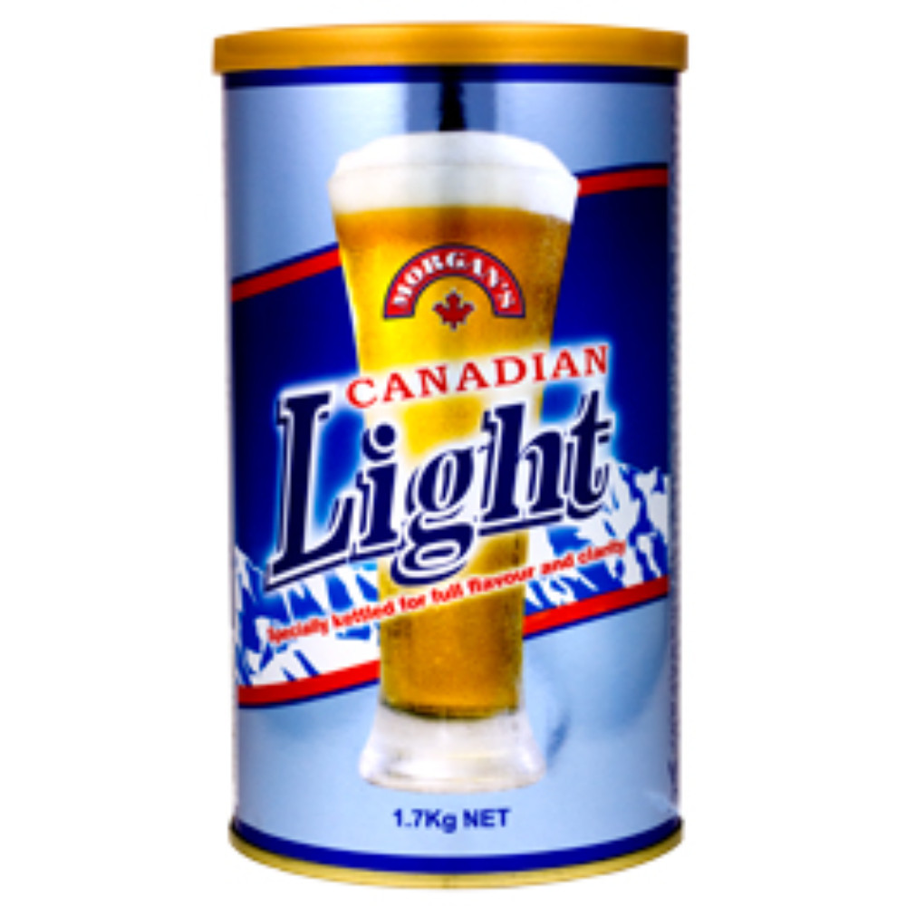 Morgan's Canadian Light Homebrew Beer Brewing Extract
