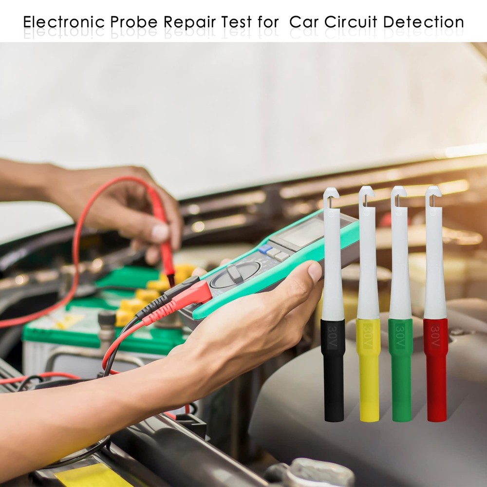 Piercing Test Probes Insulation Wire Needle Probes Set 4 PCS