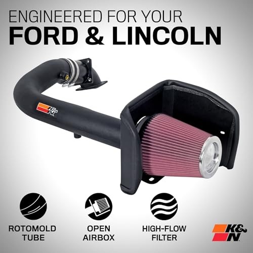 Cold: High-Flow Air Filter, Increase Performance & Towing: Air Intake System