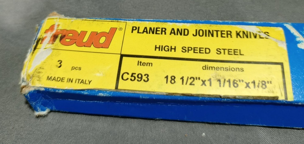 Freud Planer And Jointer Knives C593