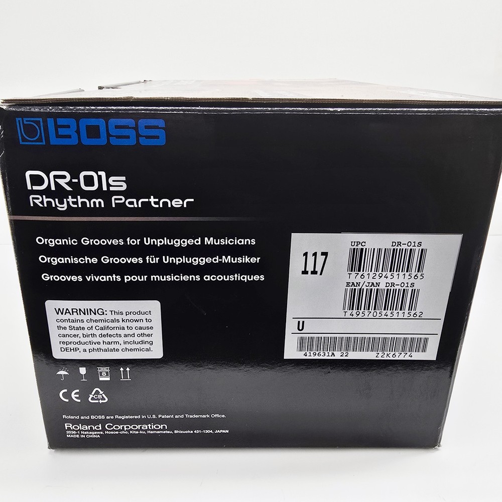 Boss DR-01S Rhythm Partner