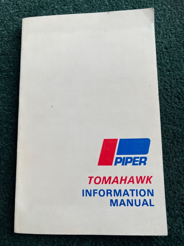 Piper Tomahawk Information Manual