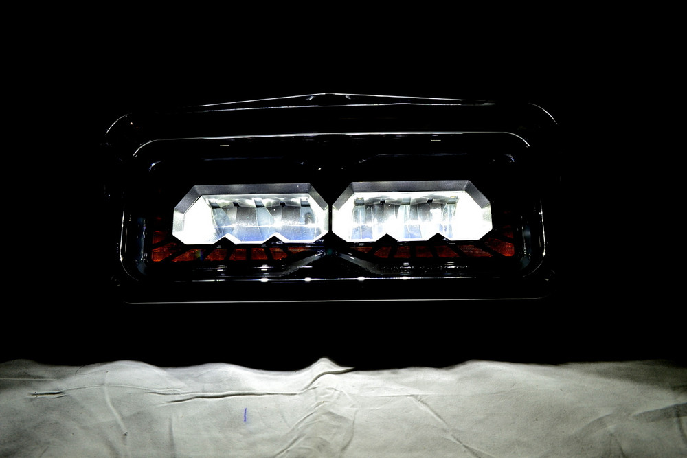 2 x Headlight LED Front Position Light DRL for PETERBILT KENWORTH FREIGHTLINER