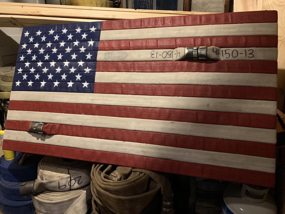 Fire Hose Flags