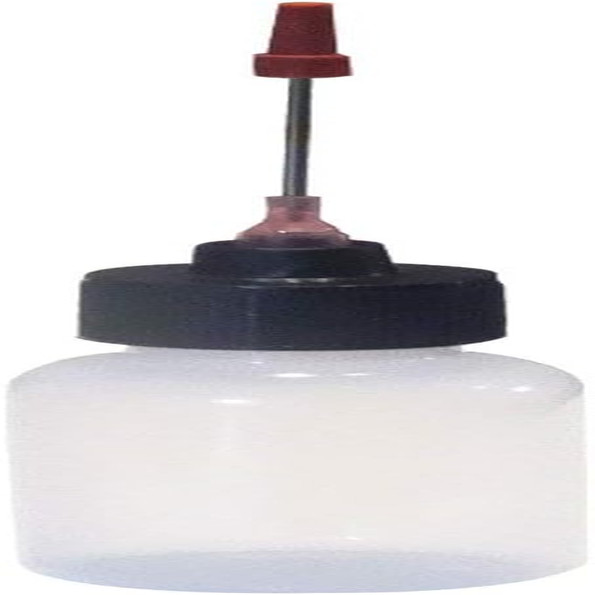 2-1Oz Plastic Squeeze Bottles 1.5" Stainless Applicators