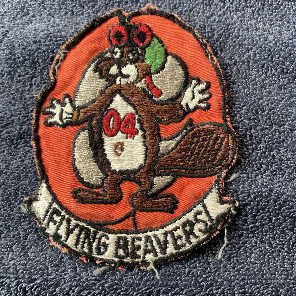 Vintage Flying Beavers Patch