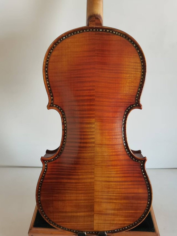Master 4/4 violin Hellier model flamed maple back spruce top hand made K3998