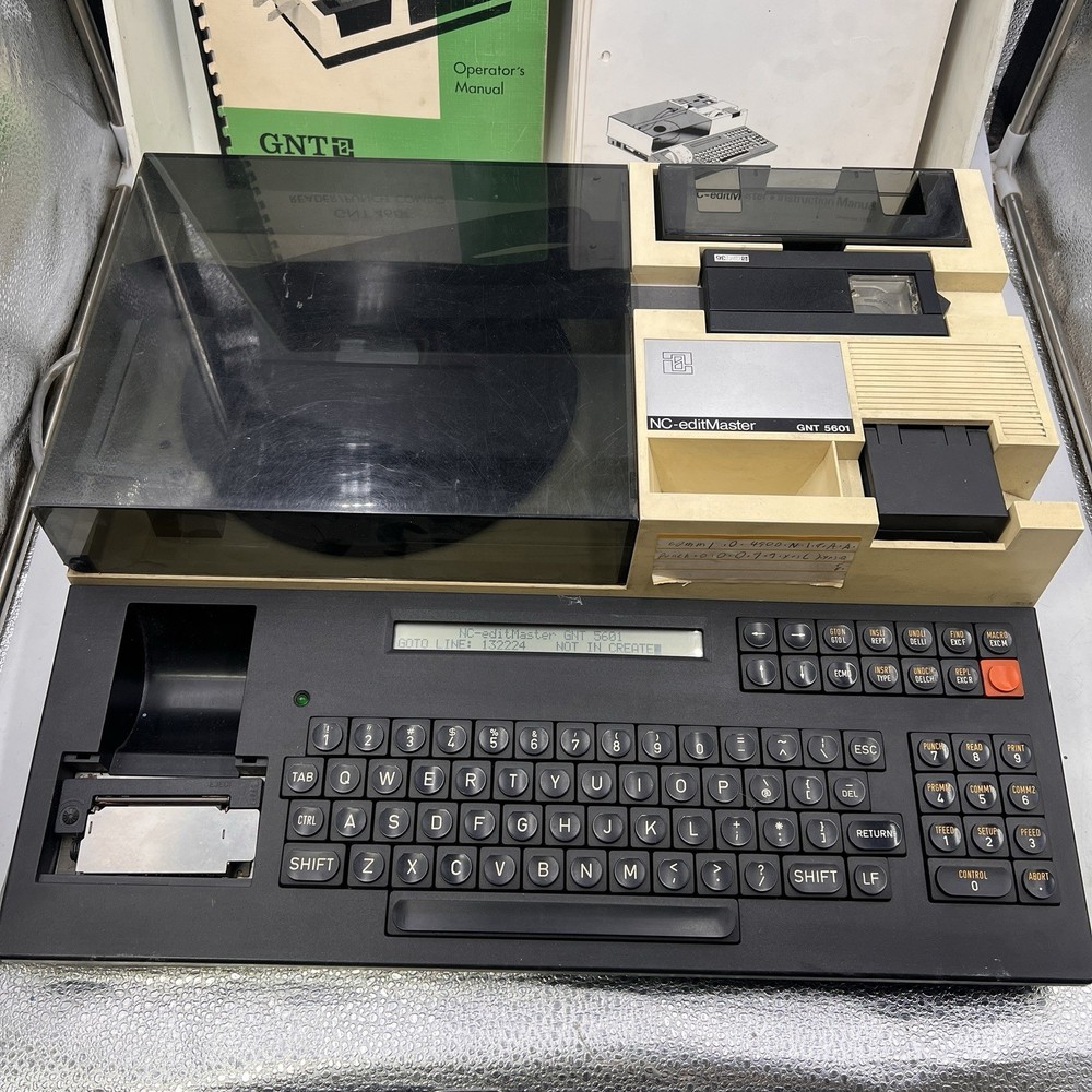 Vtg NC-Editmaster GNT 5601 Video Editing Controller Broadcast Tape Editor Unit