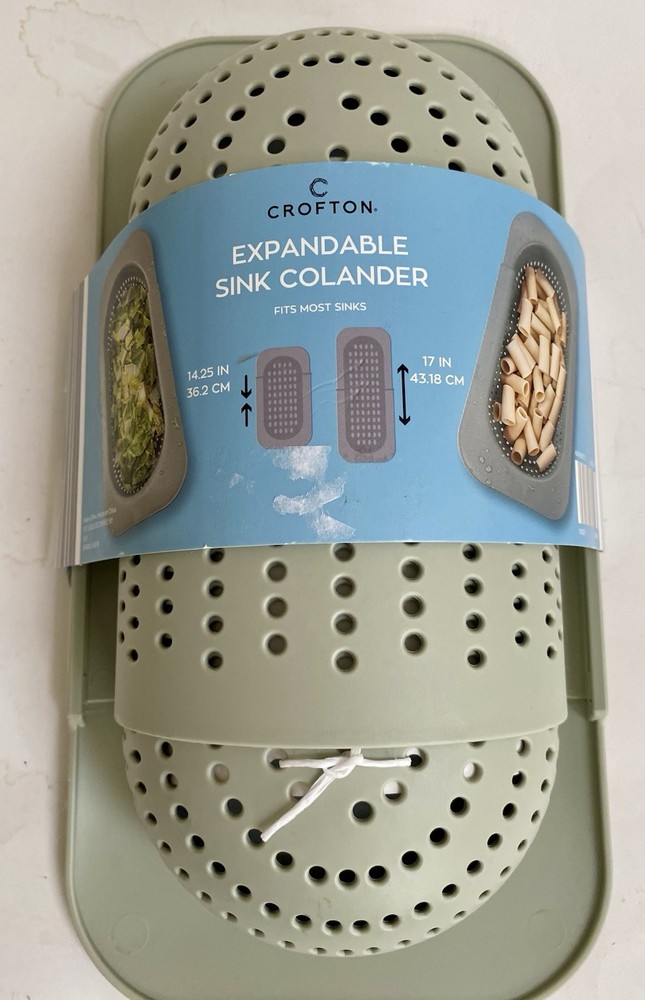 Crofton Expandable Sink Colander New With Tags