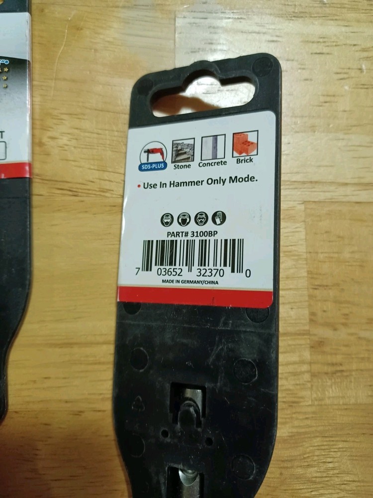 3 ITM 3100BP SDS-Plus 10" Bull Point Chisel