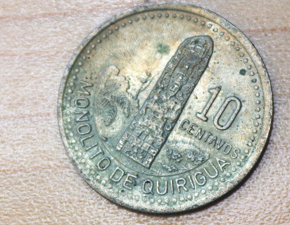1996 Guatemala 10 Centavos