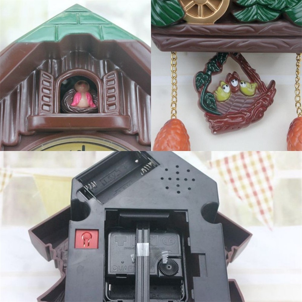 Alarm Clock Wall Clocks Timekeeping Wall-mounted Creative Cuckoo Sound