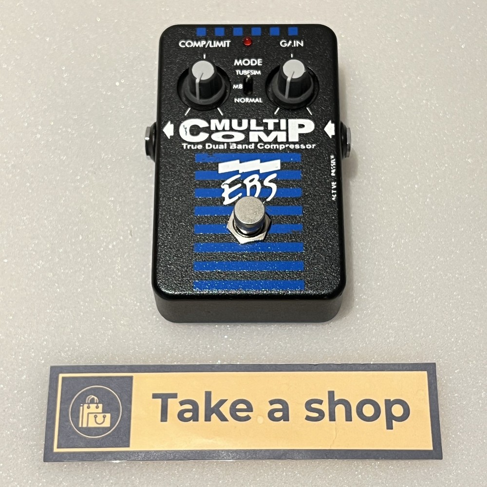 EBS MULTI COMP Bass compressor used tested from Japan