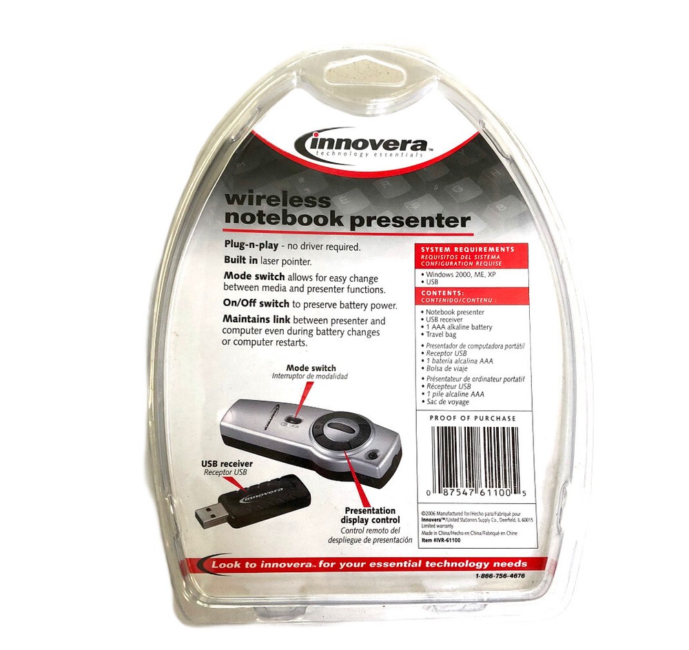 INNOVERA wireless Notebook Presenter NWT