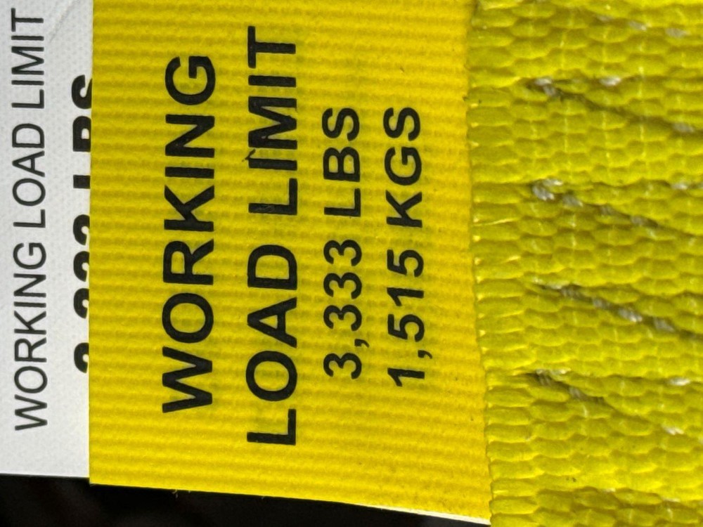 2"X30' Long Handle Ratchet Strap with J-Hooks 4 Pack