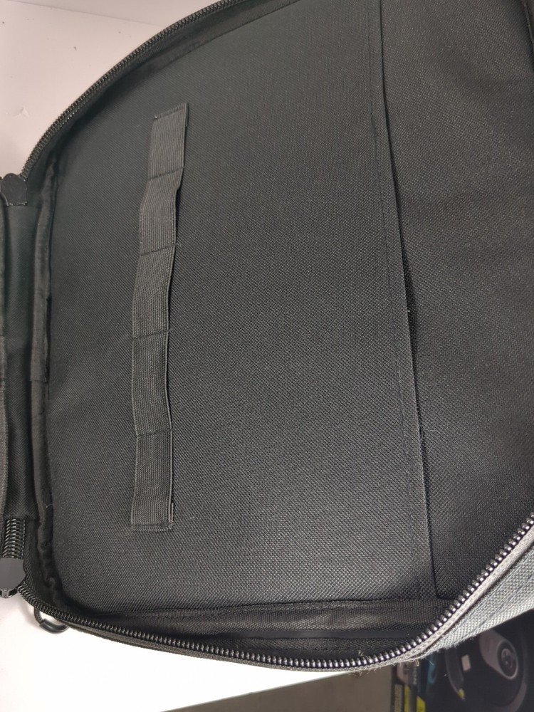 Evolution Tactical Double Pistol Bag Molle Strapping Black