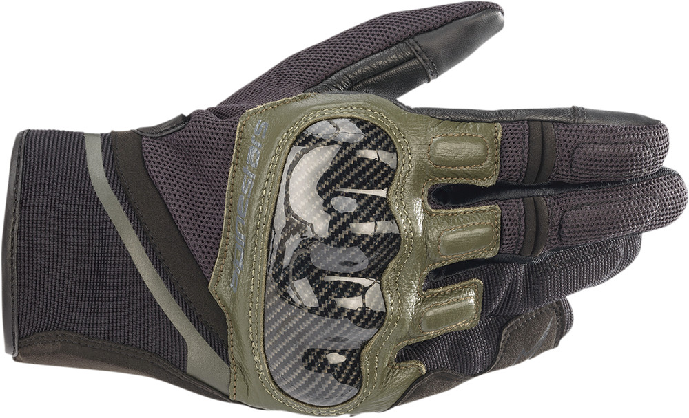 Alpinestars Chrome Gloves Medium Black/Green