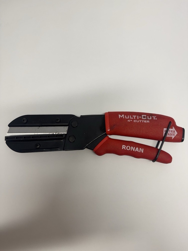 Ronan Multi-Cut 4" Cutter Heavy Duty Utility Shears Replaceable Blade