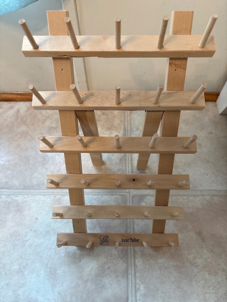 June Tailor 30 -Spool Sewing & Embroidery Thread Rack Stand