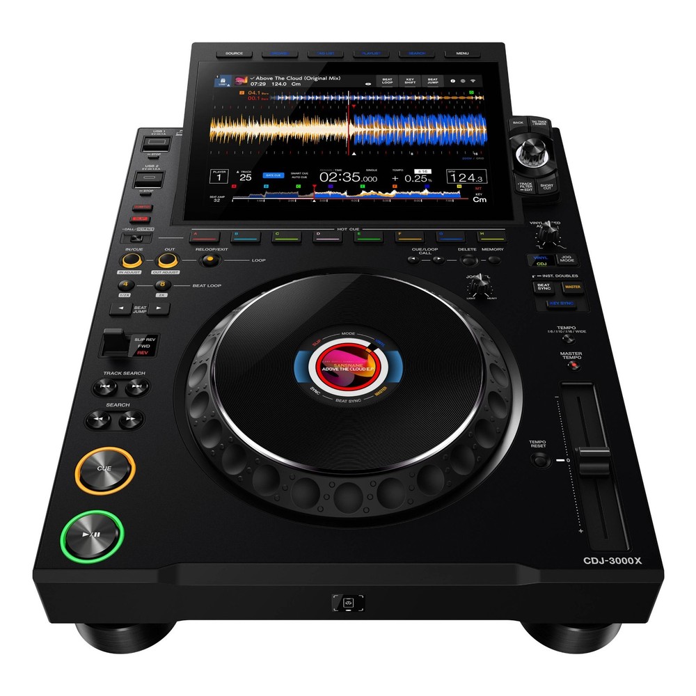 AlphaTheta CDJ-3000X High-Resolution Professional DJ Player