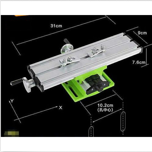 Mini Bench Drill Precision Multifunction Working Table Vise Fixture Worktable