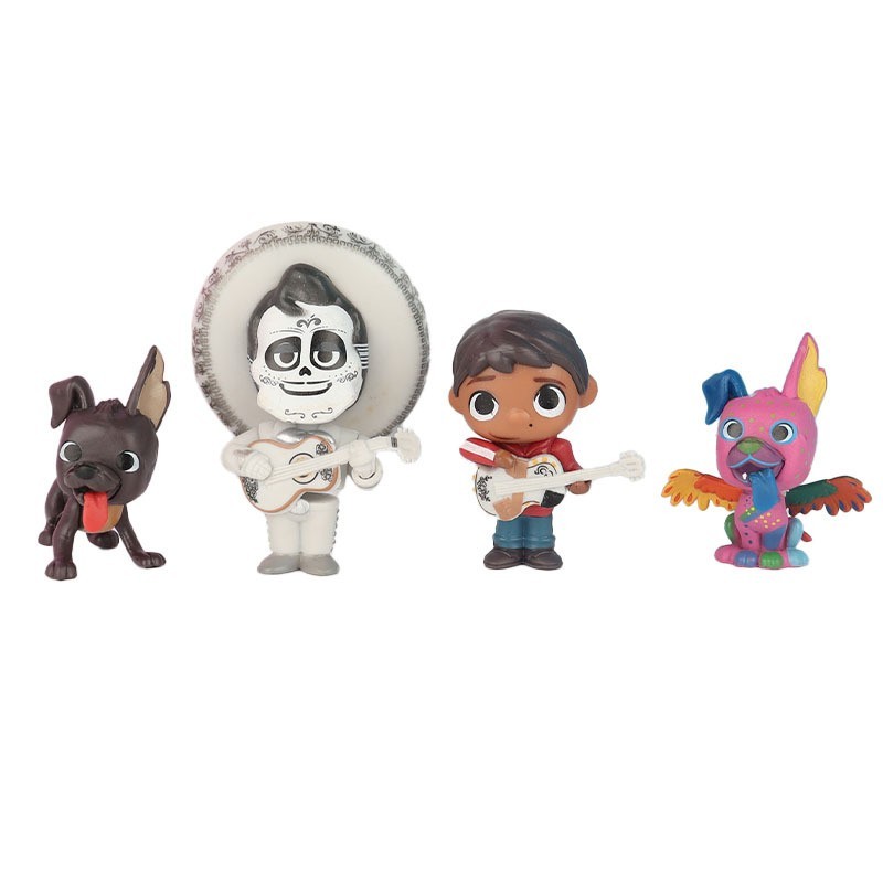 8pcs Disney Pixar Coco Action Figures Set Cake Toppers Kids Toy Model Gift