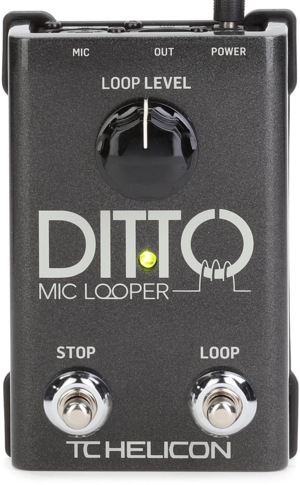 TC-Helicon Ditto Mic Looper Pedal (5-pack) Bundle
