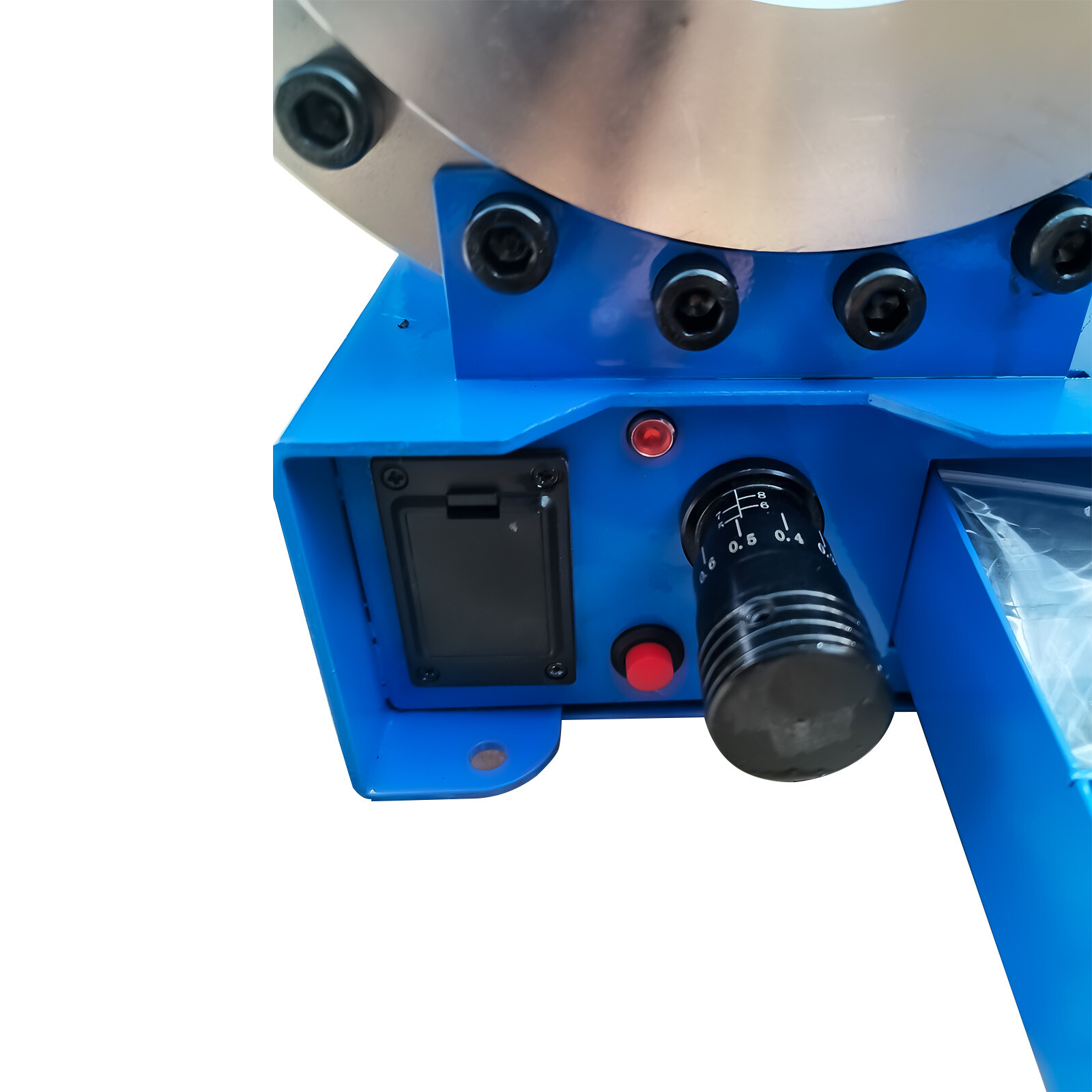 5600KN Hydraulic Hose Crimper Pipe Clamping Machine With 8 Sets Dies 10mm-30mm