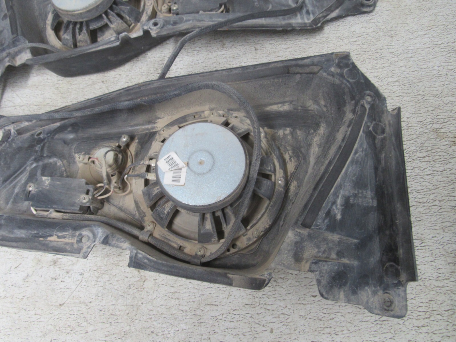 17 POLARIS RZR XP 1000 DOOR SPEAKERS RIGHT LEFT MB QUART INNER STOCK OEM #0739