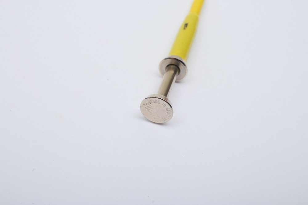 Prontor Germany 12" inch Mechanical YELLOW Cable Shutter Release Trigger+WORKS
