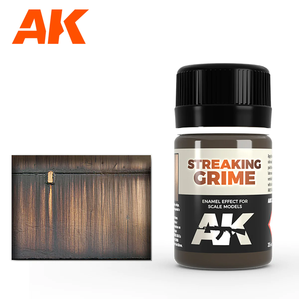AK Interactive Streaking Grime Enamel Paint 35ml Bottle