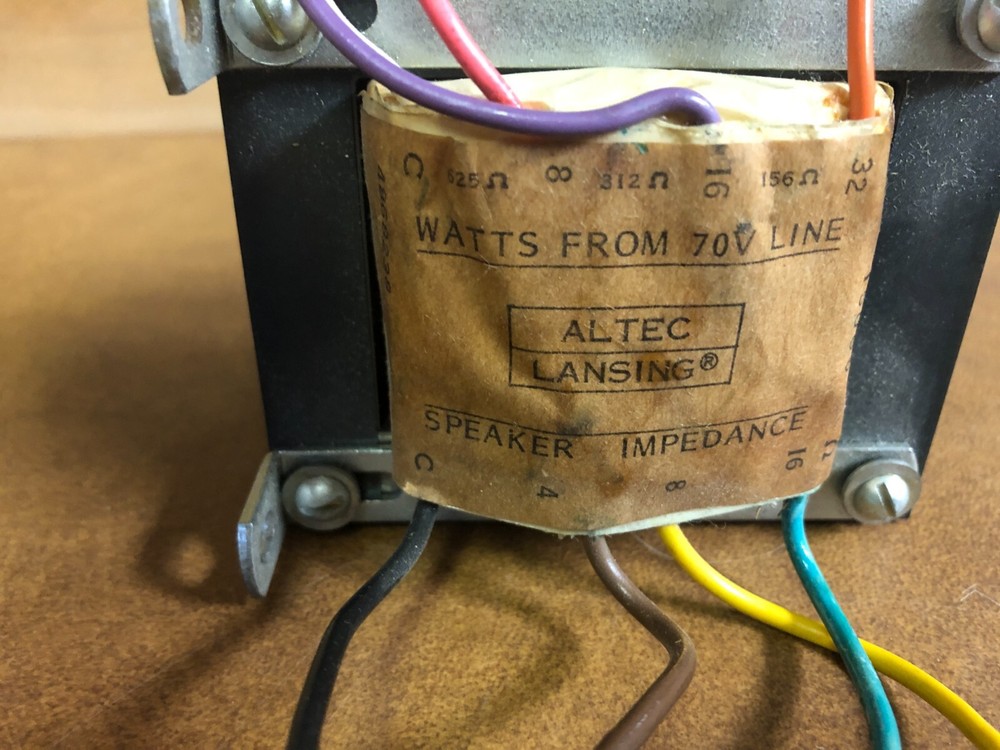 Altec Lansing 15066 Transformer