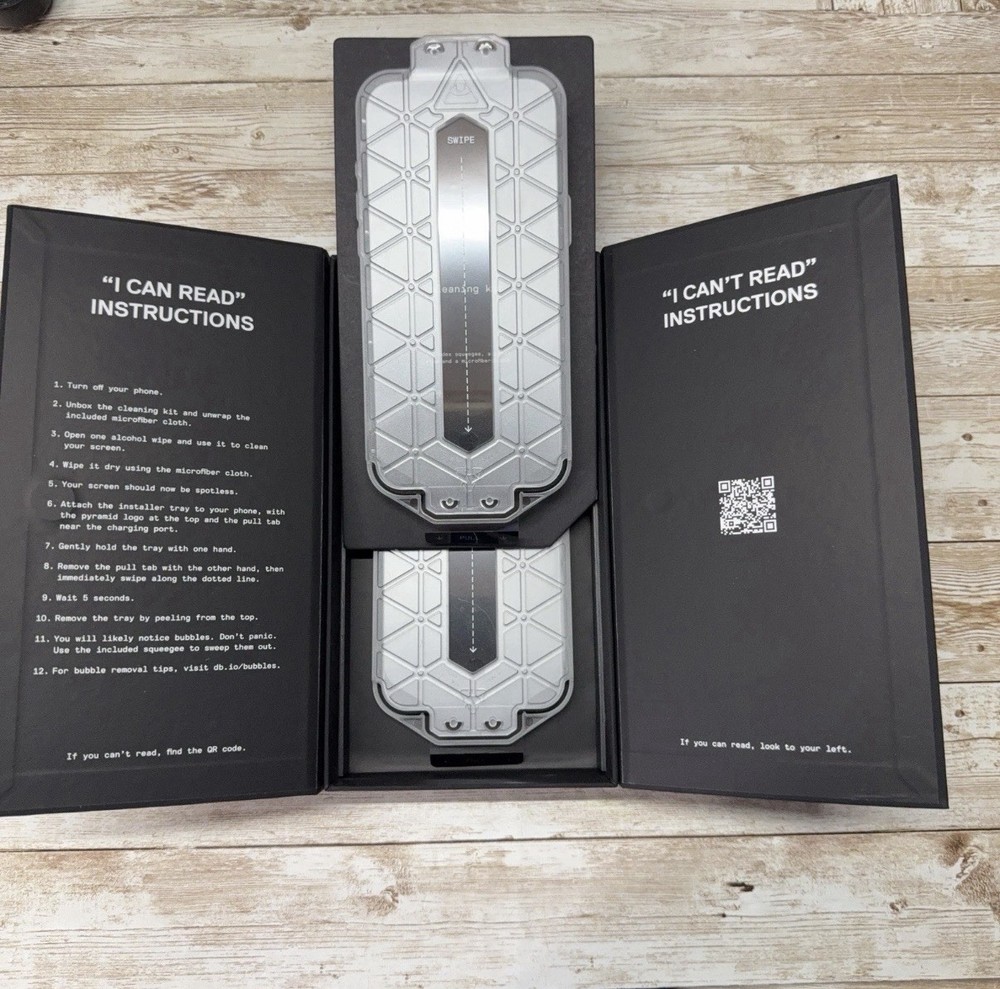 dbrand Prism 2.0 Screen Protector Kit For Apple Open Box 2 pack