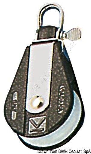 Viadana Single block with fixed or swivel head B