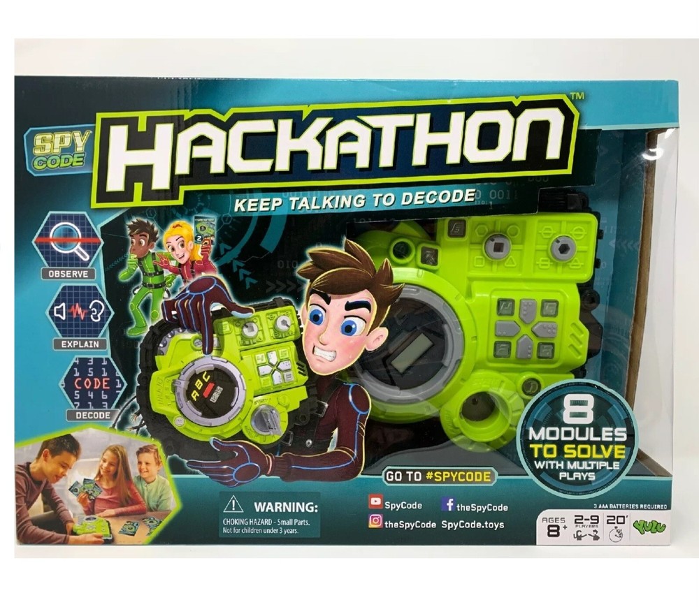 Spy Code Hackathon, Keep Talking to Decode, Electronic Game,YULU
