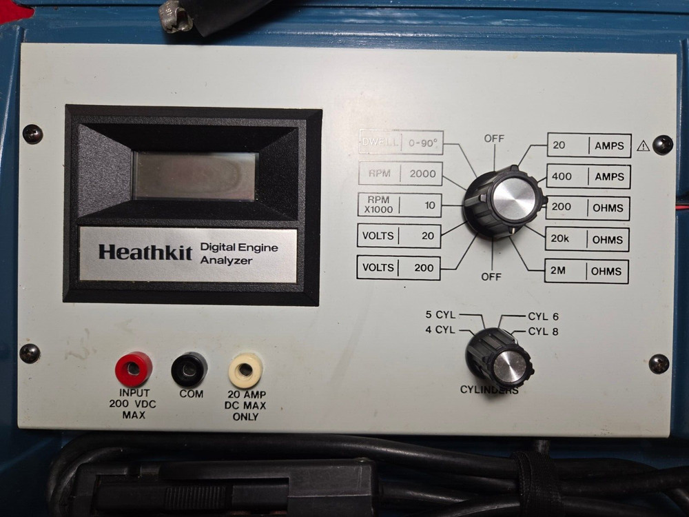 Heathkit Portable Digital Engine Analyzer CM-1551