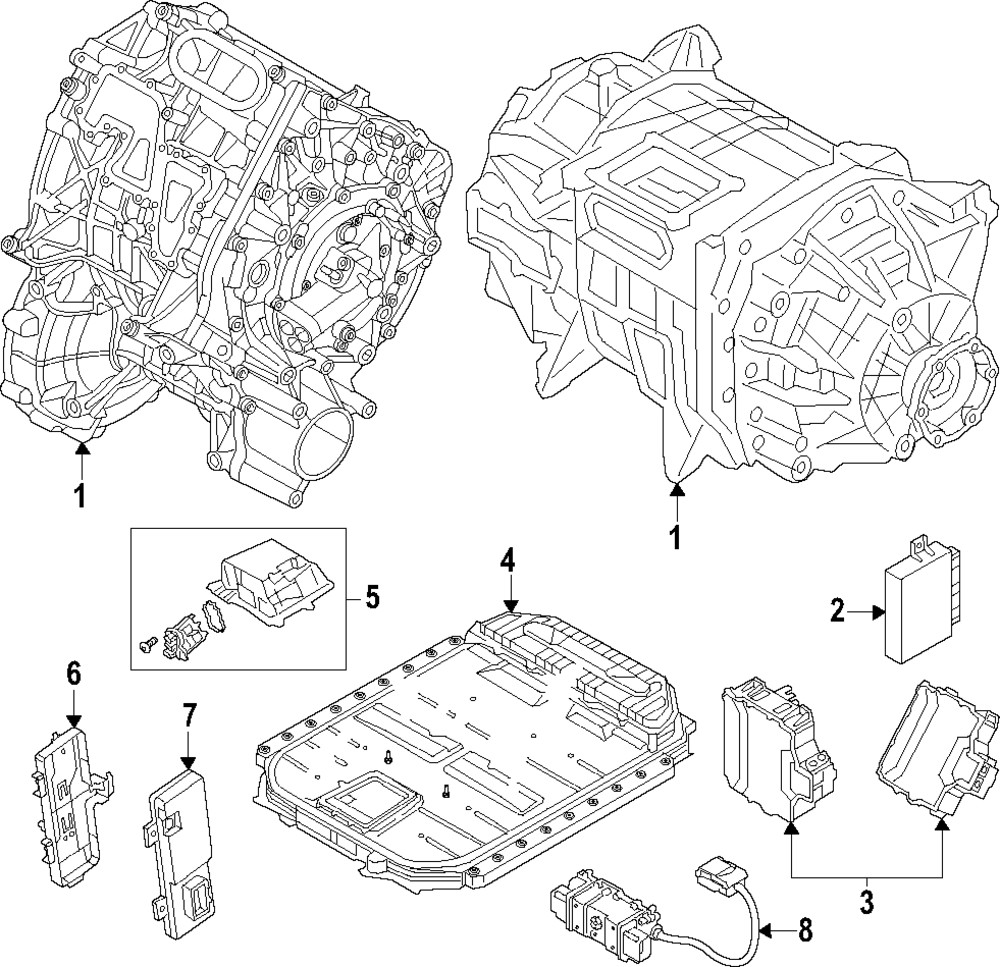 Genuine Audi Control Module 4KE-915-233-H