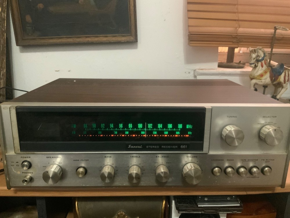 Vintage Sansui Model 661 Stereo Receive