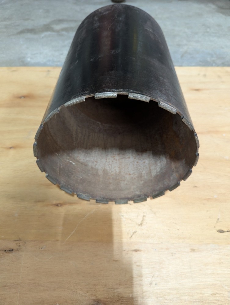 10" PRE OWNED DIAMOND WET CORE BIT
