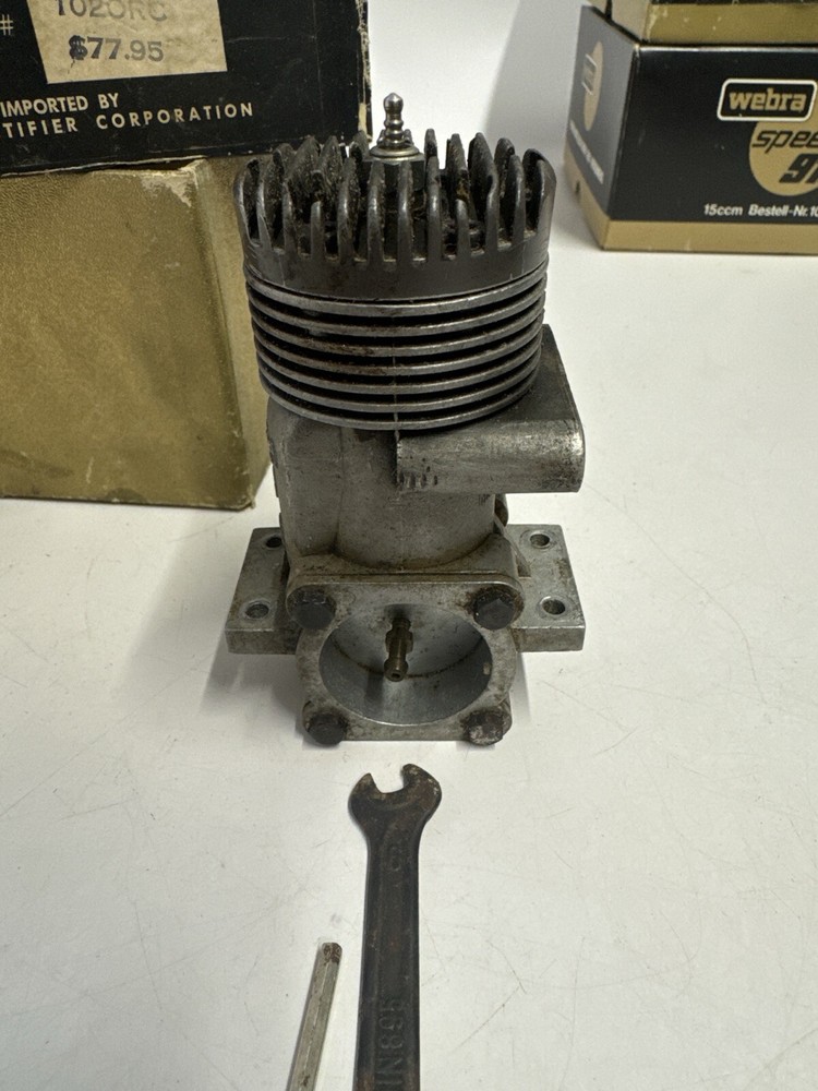 WEBRA ENGINE - WEBRA 61 BLACKHEAD - NR. 1020 RC BOXED