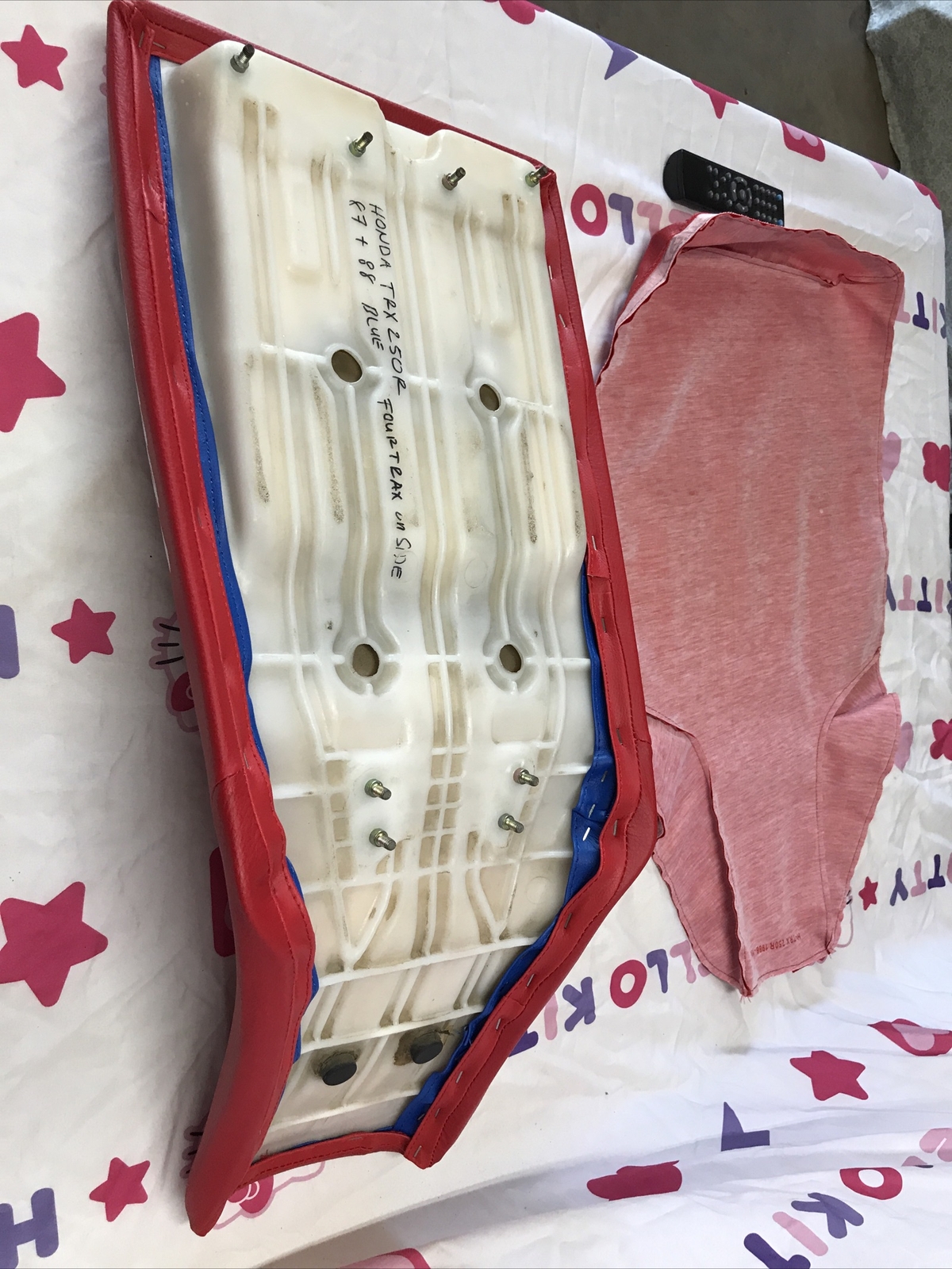 HONDA TRX250R SEAT COVER FOURTRAX 1987 TO 1988 MODEL SEAT COVER RED (H*-266)